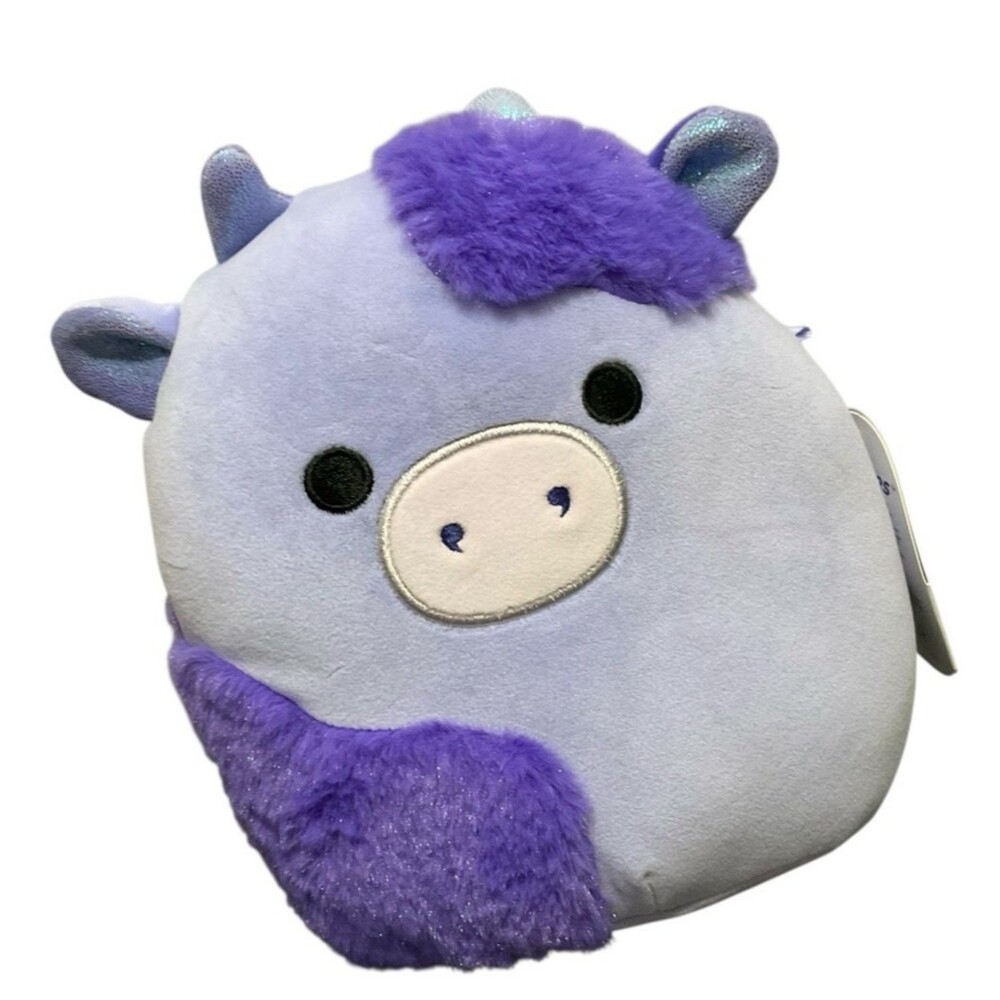 Squishmallows Cow Wisteria the Cow Fuzzy Spots 8 Inch 2026 Squishmallows Day New